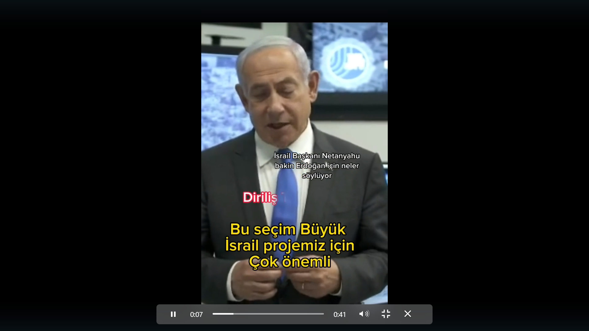 Dolaşıma sokulan sahte Netanyahu videosu: Hedef dostluk - Resim : 1