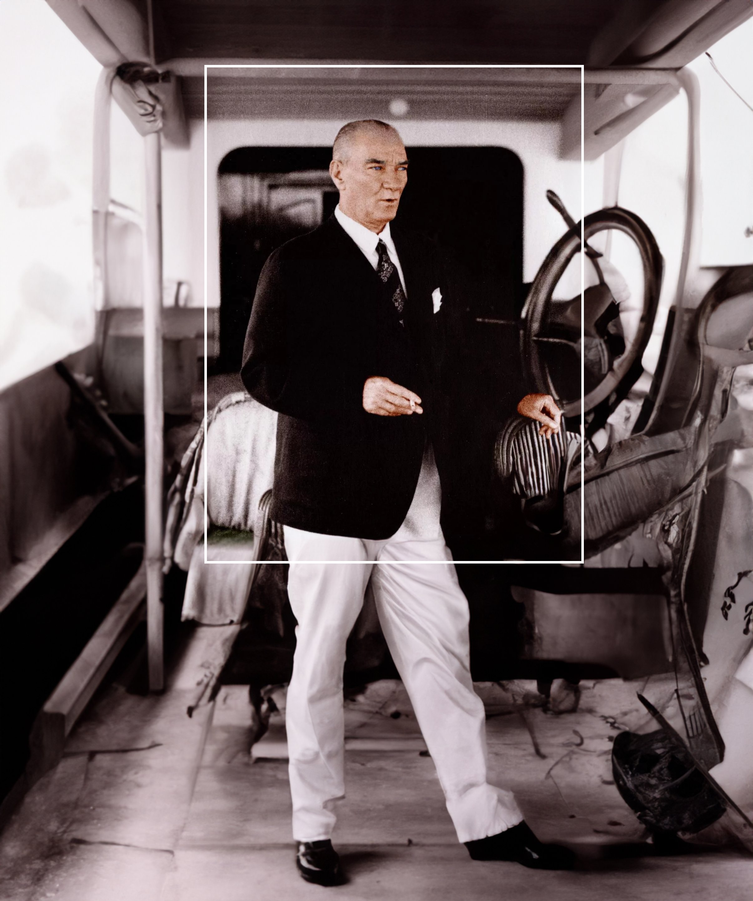 Atatürk fotoğraflarında bu ilk kez yapıldı - Resim : 8