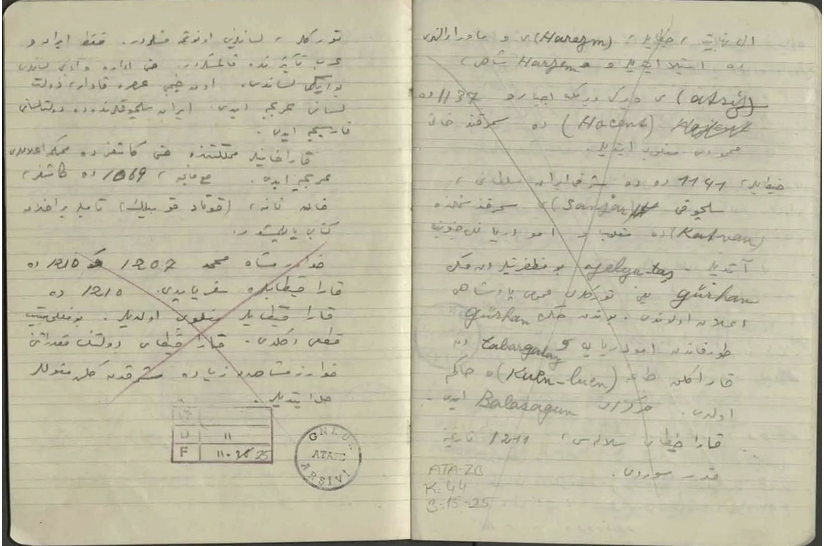 Atatürk'ün özel koleksiyondaki el yazısı ilk kez ortaya çıktı - Resim : 2