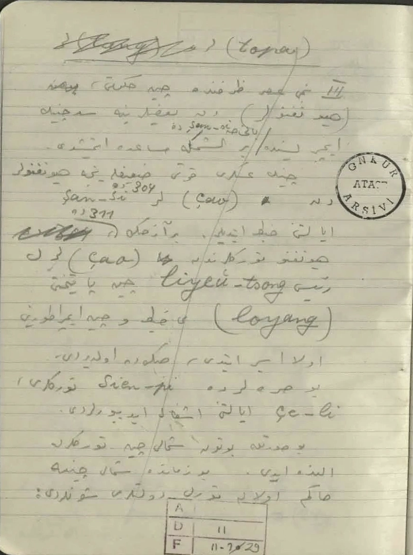 Atatürk'ün özel koleksiyondaki el yazısı ilk kez ortaya çıktı - Resim : 6